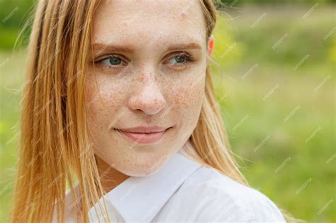 Premium Photo Beautiful Girl In White Shirt And Orange Skirt Against