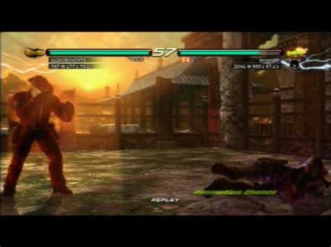 Tekken 6 Paul Vs Lars Mechacide Online Ranked Match YouTube