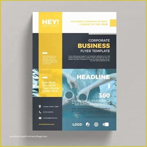 Adobe Illustrator Flyer Templates Free Download Of Adobe Illustrator Business Flyer Template ...