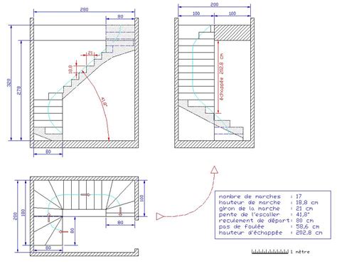 Plans Escalier Quart Tournant