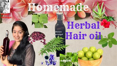 Homemade Herbal Hairoil For Fast Hair Growth Alovera Amla Reverse