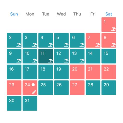 Texas Custody Calendar Printable Calendars