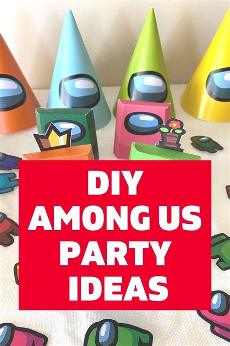 Among Us Birthday Party Ideas For Birthday Party Decorations Diy