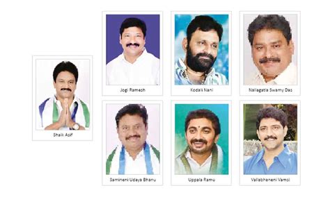ysrcp fields  sitting mlas  erstwhile krishna dist