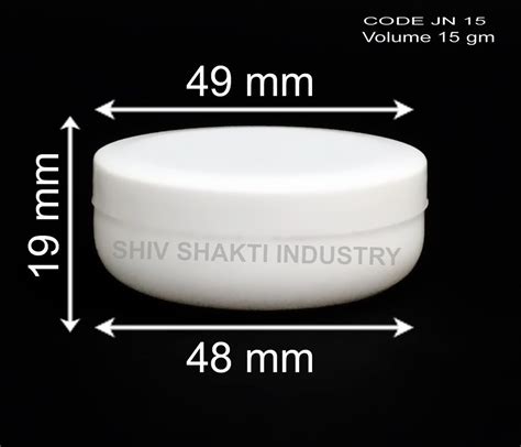 15 Gm Cosmetic Cream Jar At Rs 1 5 Piece Cream Jar In New Delhi ID