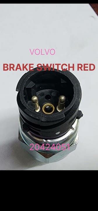 Brake Switch Volvo Red 20424051 Youtube