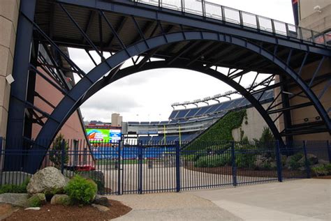 Main Entrance Gillette Stadium Foxborough Ma 61411 Flickr