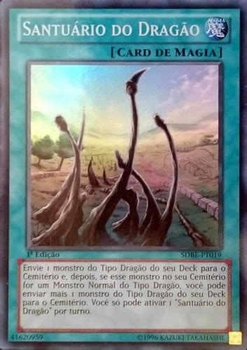 Deck Estrutural Saga Do Drag O Branco Dos Olhos Azuis Yugi Frete Gr Tis