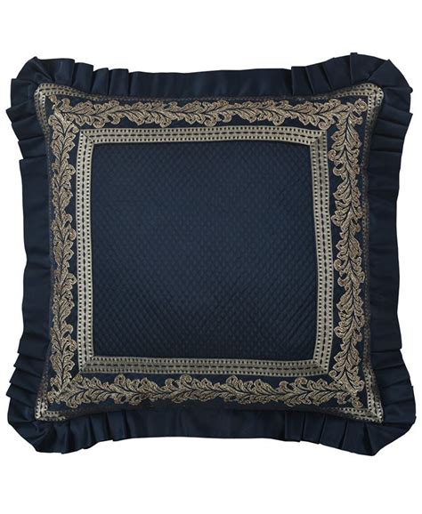 J Queen New York J Queen New York Square Embellished Decorative Throw Pillow 20 Macy S