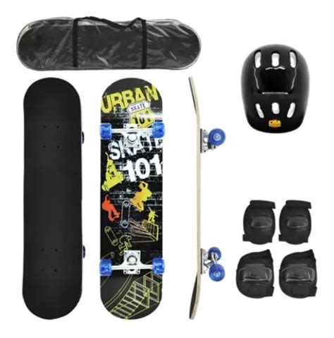 Kit Skate Infantil Completo Capacete Masc E Fem Segurança Frete grátis