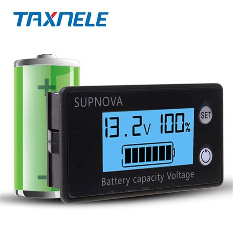 Battery Capacity Indicator Tester Dc V V Lead Acid Lithium Lifepo