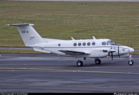 95 0091 United States Army Aviation Beechcraft C 12F B200C King Air