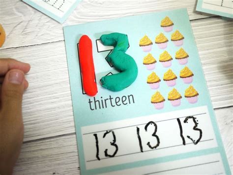 Practice The Numbers 11 20 With These Hands On Worksheets This Listing