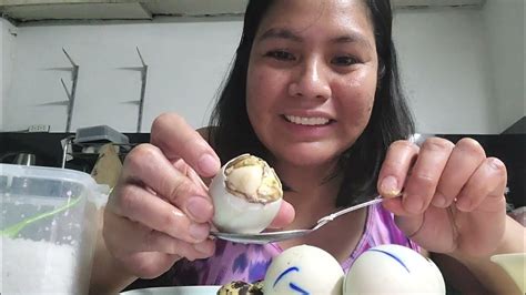 Pagkaing Pinoy Eating Balut Penoy And Pugo Youtube