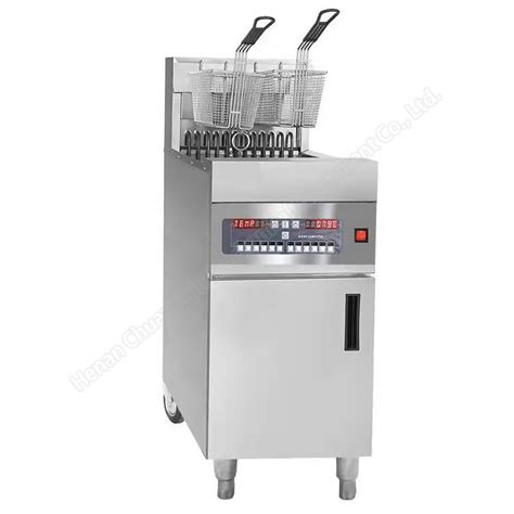 28l Stainless Steel French Fries Machine Double Tank 2 Basket