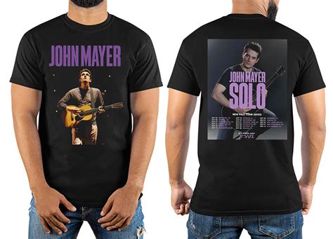 John Mayer Tour 2023 Shirt John Mayer Concert Merch John Mayer Fan