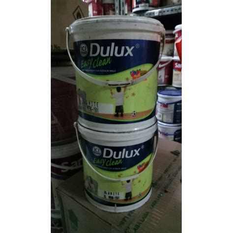 Jual Dulux Easy Clean Cat Tembok Interior Putih Galon L Obral