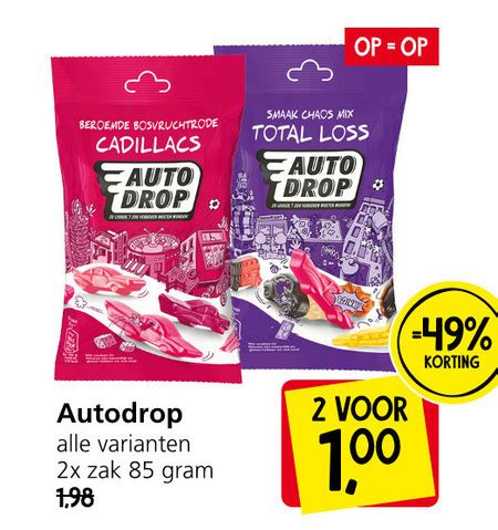 Autodrop Snoep Folder Aanbieding Bij Jan Linders Details