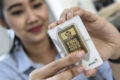 Harga Emas Antam Naik Rp Dibanderol Rp Per Gram