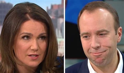 Matt Hancock Squirms As Susanna Reid Asks ‘do You Want To Host Gmb