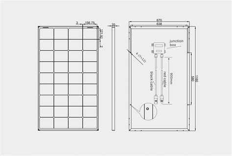 140 Watt Zonnepaneel Monokristal Afm 1160x670 Mm Stuks