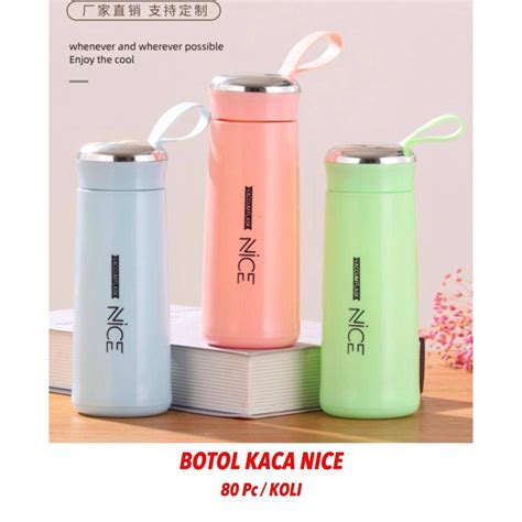 Botol Kaca Nice 400ml Lazada Indonesia