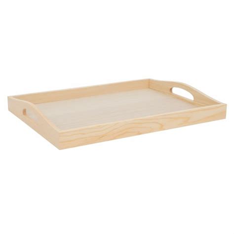 Bandeja De Madera Rectangular MDF 40x30x5cm