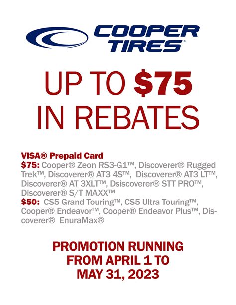 Cooper Tires Rebate 2024 Status Gennie Maritsa