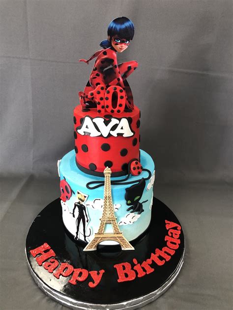 Miraculous Ladybug Birthday Cake — Skazka Cakes