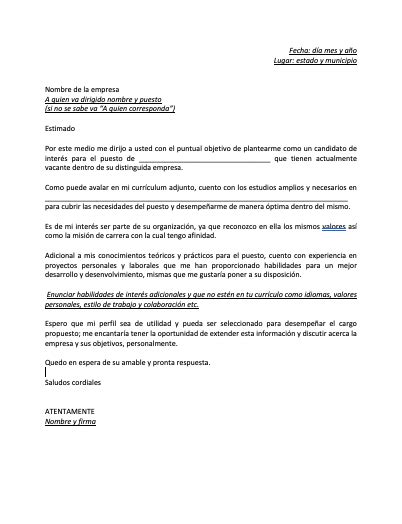 Formato Carta De Postulacion De Ubv A Empresa Hot Sex Picture