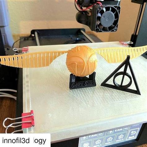 Wow Awesome Harry Potter Golden Snitch I Repost Innofil3d Get Repost Weve All Got Both