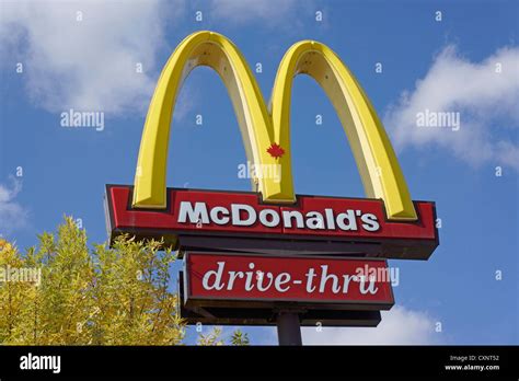 Mcdonalds Drive Thru Sign Mcdonald Assists Employee Severely