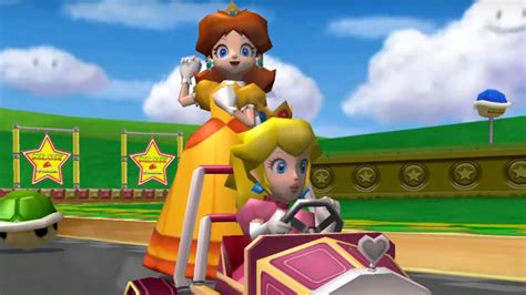 Mario Kart Double Dash 150cc Flower Cup Grand Prix Peach And