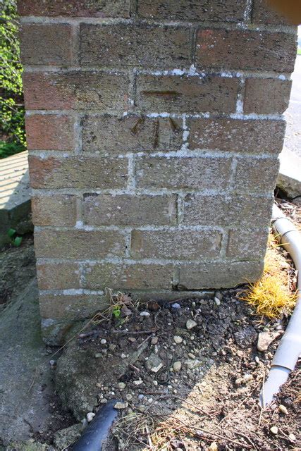 Benchmark On Bridge Pier At Entrance To Roger Templeman Cc By Sa