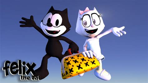 Felix the cat and Kitty Kat SFM Render by Infante2017 on DeviantArt