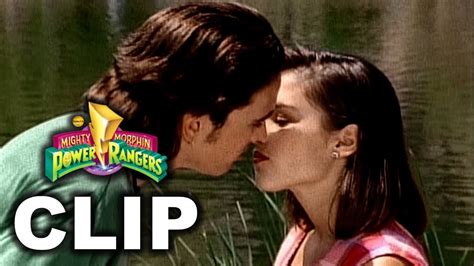 Mighty Morphin Power Rangers Tommy And Kimberly First Kiss The