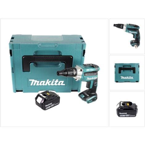 Makita DFS 251 G1J Visseuse pour cloisons sèches sans fil Brushless 18V