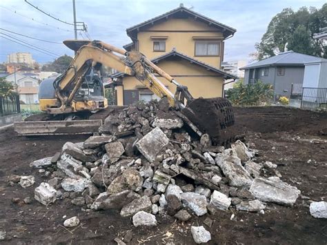 木造2階建て家屋解体工事 横浜市旭区上白根町 解体工事【横浜を中心とした神奈川県、東京都】は安心・安全・低価格の株式会社ハマーズへ