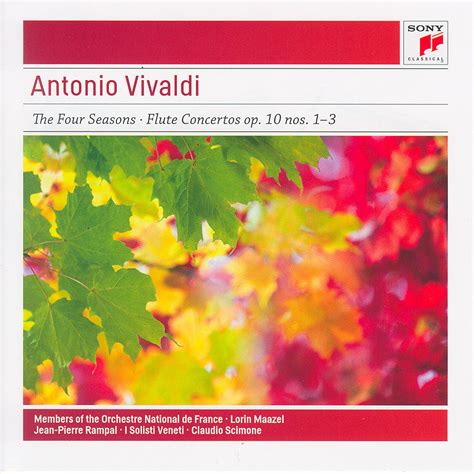 Les Quatres Saisons Op Antonio Vivaldi Cd Album Achat Prix Fnac