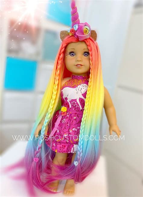 Example Only Custom American Girl Doll 18 Inch Doll Such As Journey