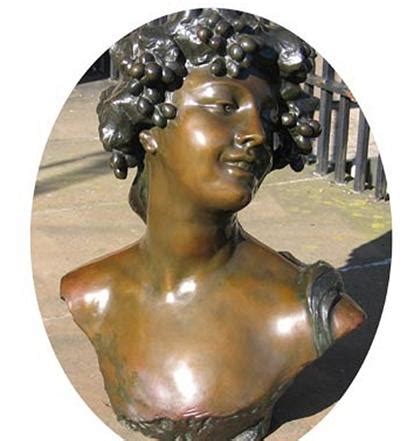 Calton Gallery Bacchante A Bust By Joseph Marie Thomas Jef