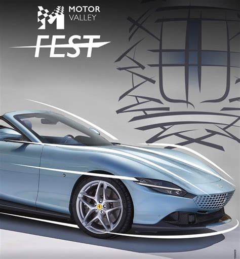 Motor Valley Fest Il Poster Ufficiale Di Aldo Drudi