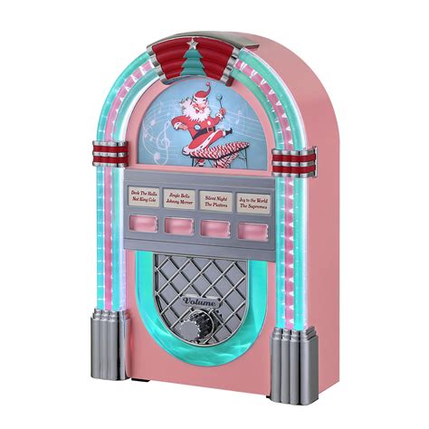 Mr Christmas Vintage Pink Jukebox