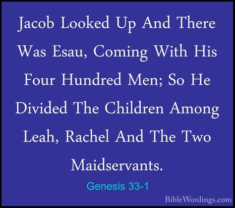 Genesis 33 - Holy Bible English - BibleWordings.com