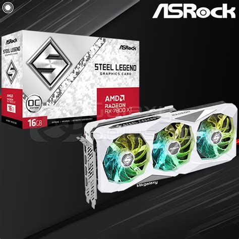 Jual Asrock Radeon Rx 7800 Xt Steel Legend 16gb Oc Gddr6 Rdna 3