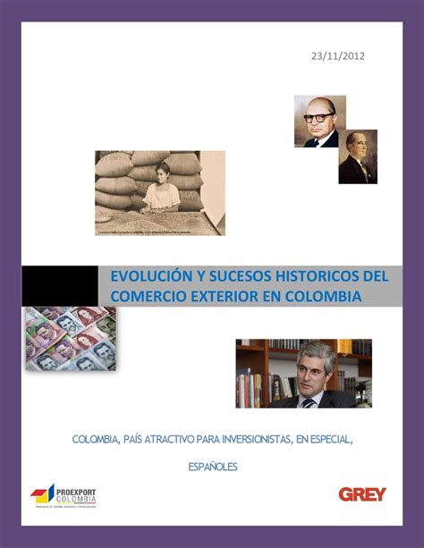 Historia Del Comercio Exterior En Colombia By Grey Espa A Issuu