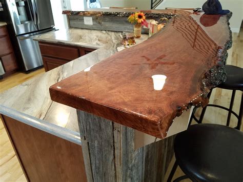 Live Edge Bars Countertops And Tables Etsy