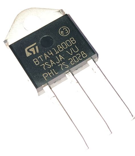Triak BTA41-800B BTA41 41A 800V ST TO-3P - 10798628741 - oficjalne ...