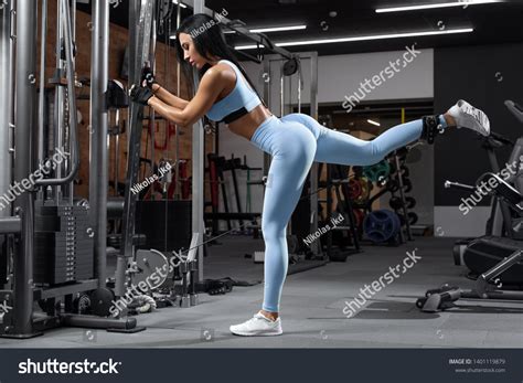 Gym Girl Ass Stock Photos And Pictures Images Shutterstock