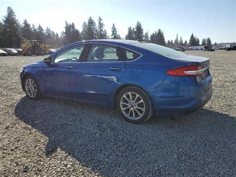 2017 Ford Fusion Se Phev Photos Wa Graham Repairable Salvage Car Auction On Fri Mar 22